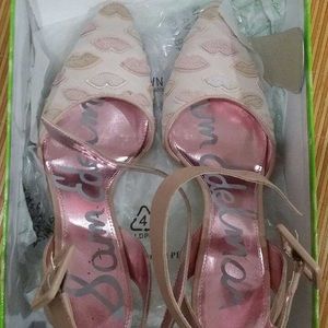 Sam Edelman- Pink Lips Pumps Size 8